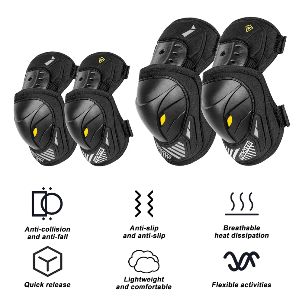 GOMOREON 1Pair Motorcycle Elec - Mountain Biking Knee And Elbow Pads incelemesi ve fiyatı
