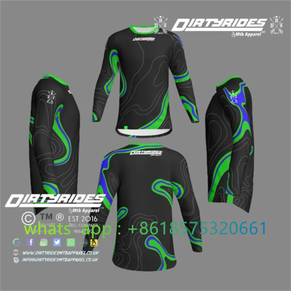 Enduro Moto Bicycle Jersey Sle - Mountain Biking Gear For Men incelemesi ve fiyatı