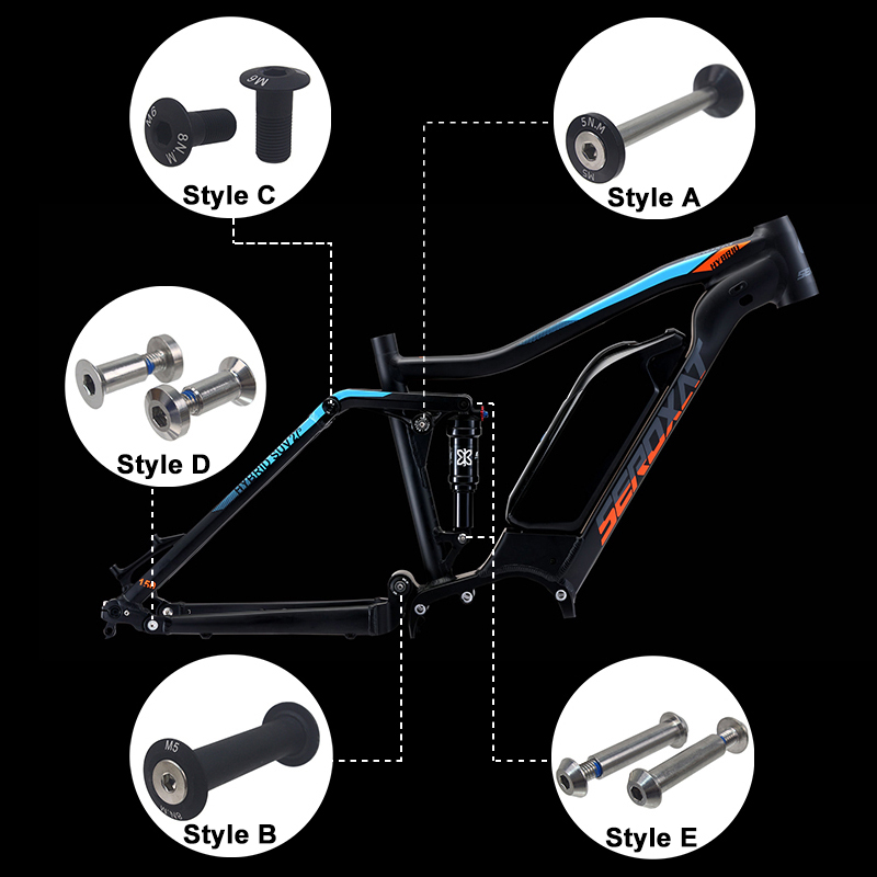 HEPPE Electric Bike Frame Bolt - Mountain Biking History incelemesi ve fiyatı