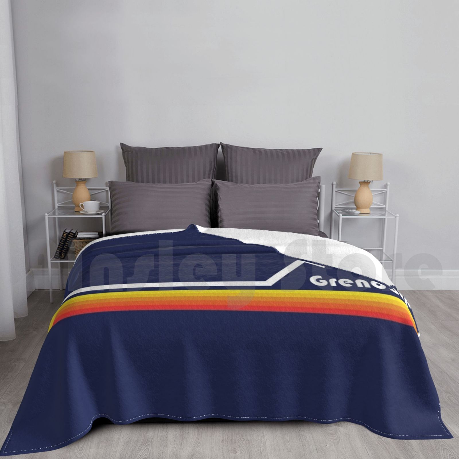 Grenoble , France Blanket For  - Mountain Biking France incelemesi ve fiyatı