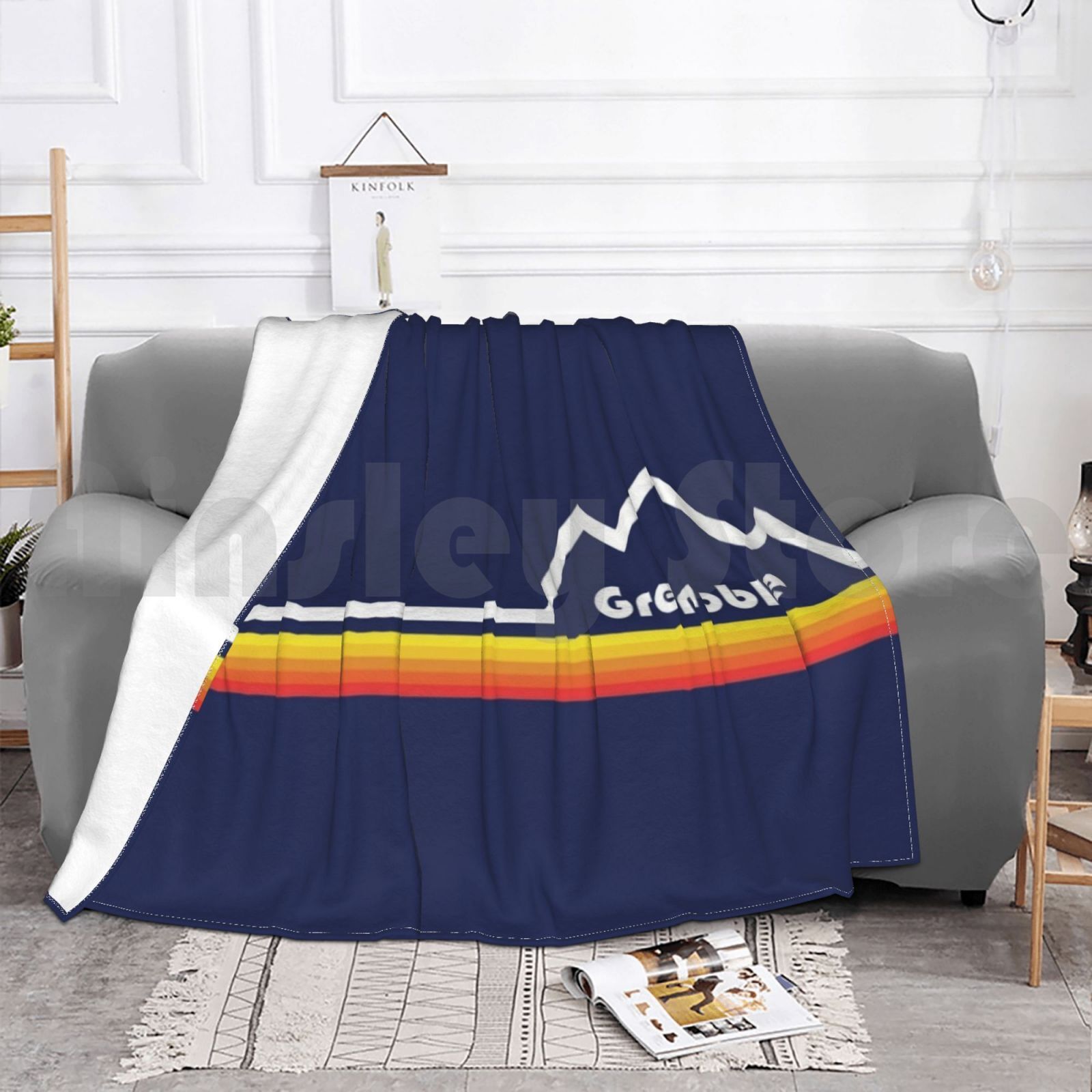 Grenoble , France Blanket For  - Mountain Biking France incelemesi ve fiyatı