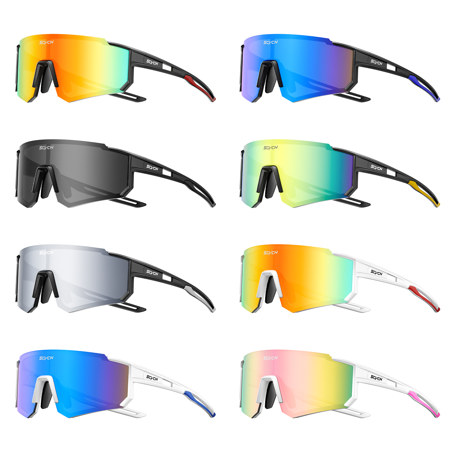 8PACKS SCVCN Outdoor Cycling S - Mountain Biking Goggles incelemesi ve fiyatı