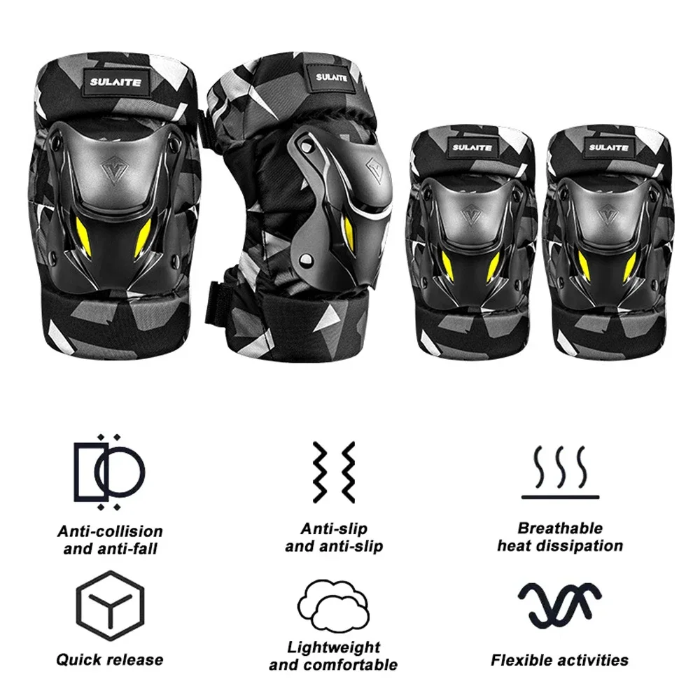FAATTQQ 1Pair Motorcycle Elect - Mountain Biking Knee And Elbow Pads incelemesi ve fiyatı