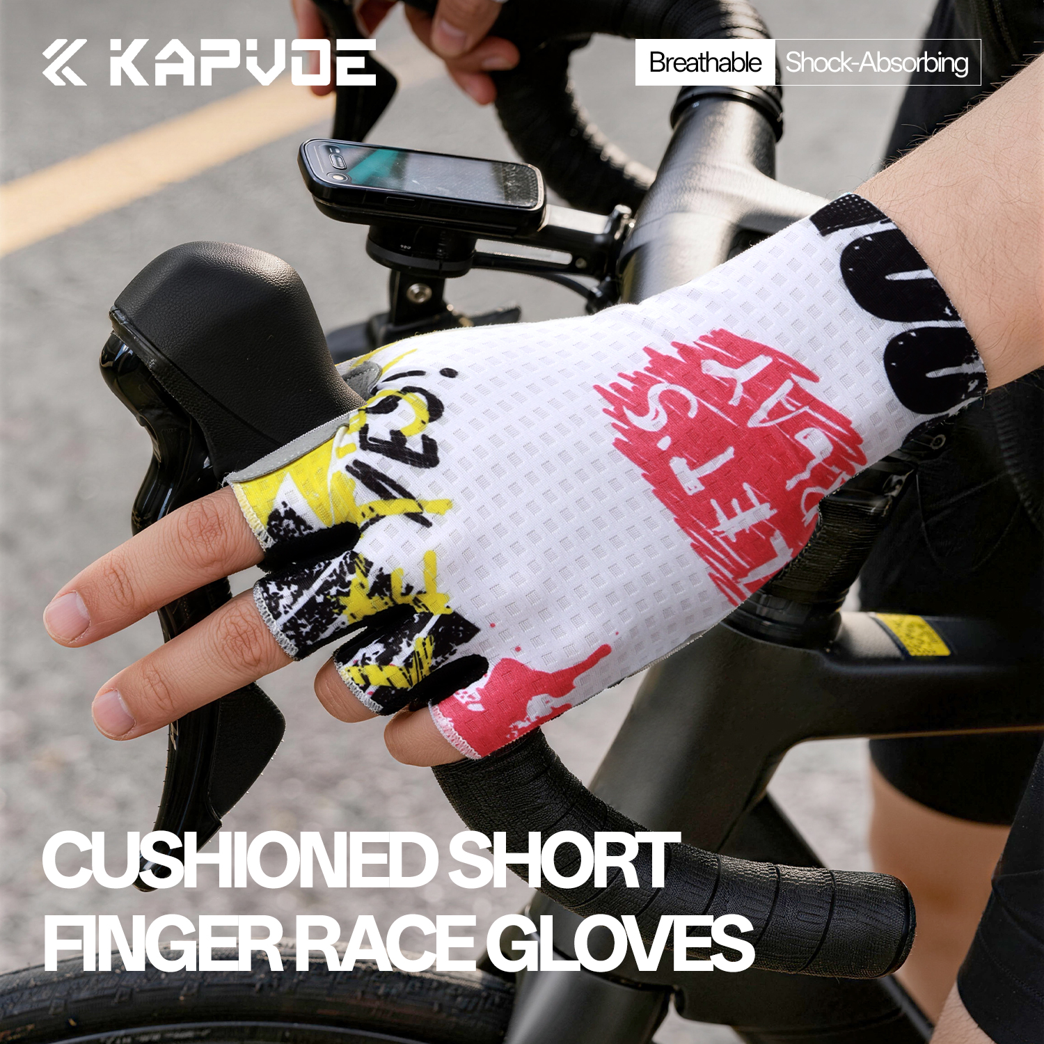KAPVOE Half Finger Cycling Glo - Mountain Biking Gloves Mens incelemesi ve fiyatı