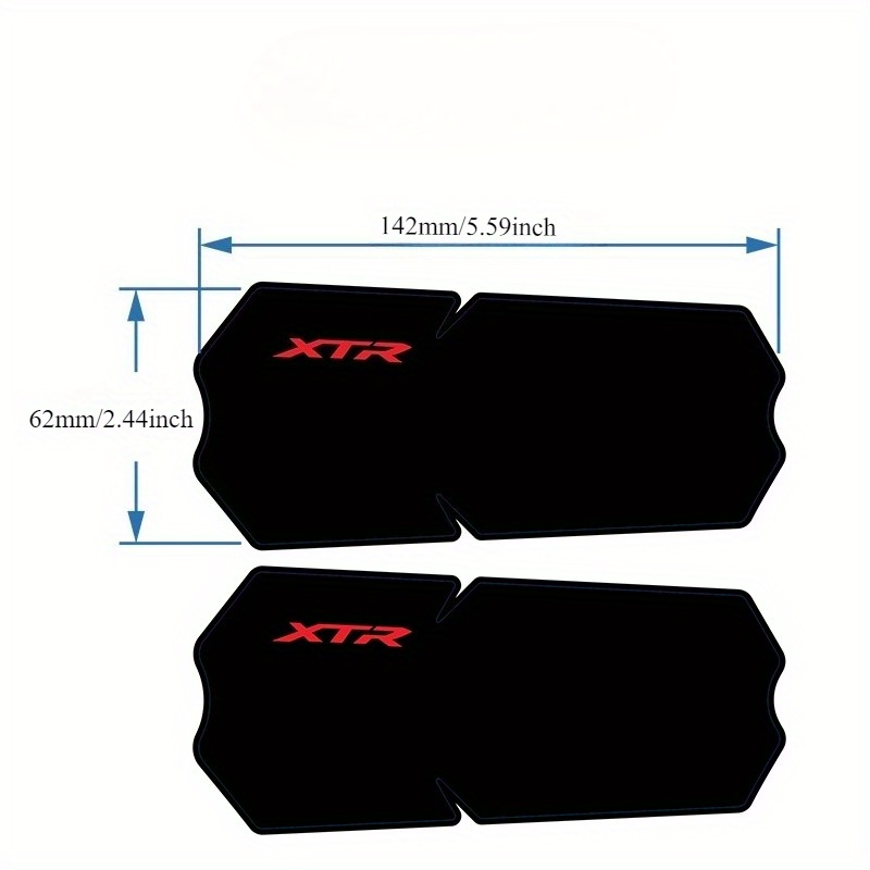 2D Flat Sticker 2pcs/XTR-M9100 - Mountain Biking Quotes incelemesi ve fiyatı