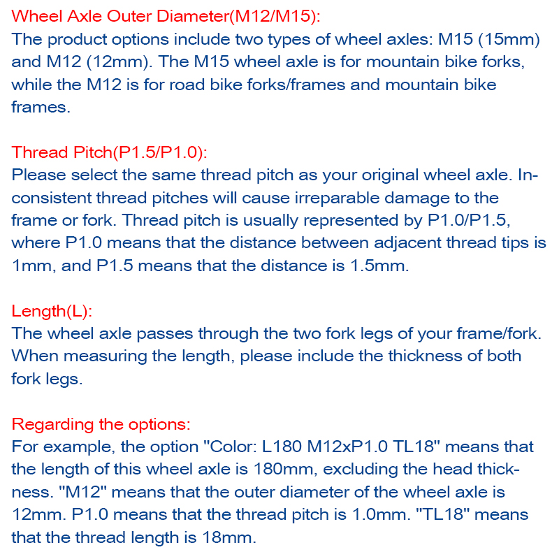 Thru Axle Skewers For MTB Road - Mountain Biking History incelemesi ve fiyatı