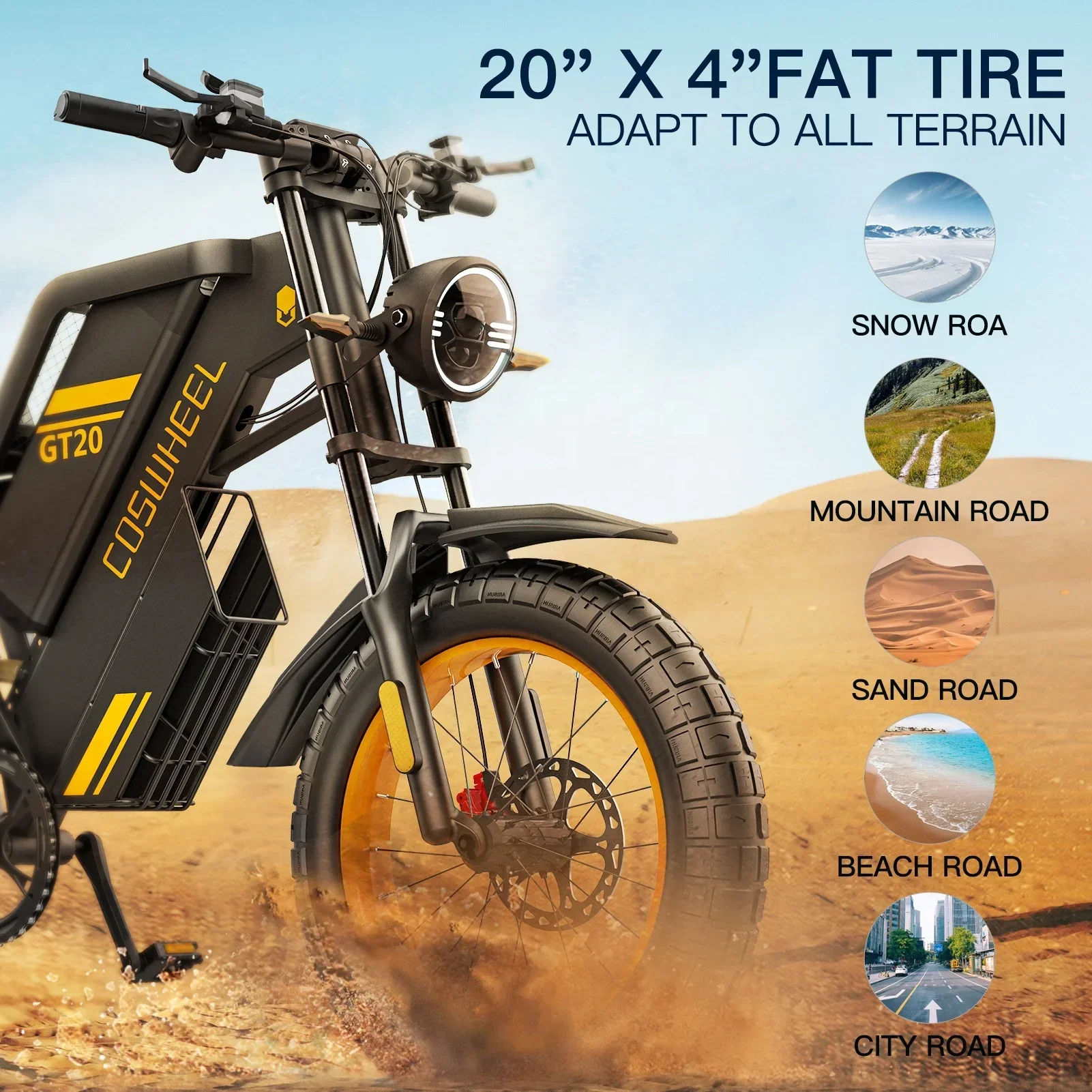 Coswheel GT20 High Speed Adult - Mountain Biking In The Uk incelemesi ve fiyatı