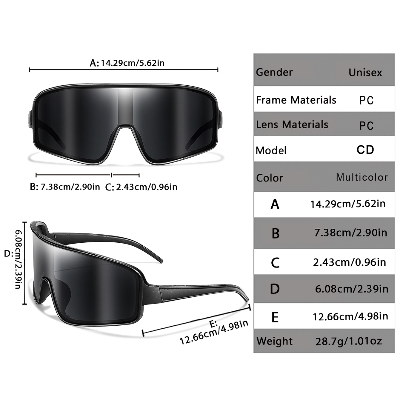 Outdoor Casual Sunglasses Larg - Mountain Biking Goggles incelemesi ve fiyatı