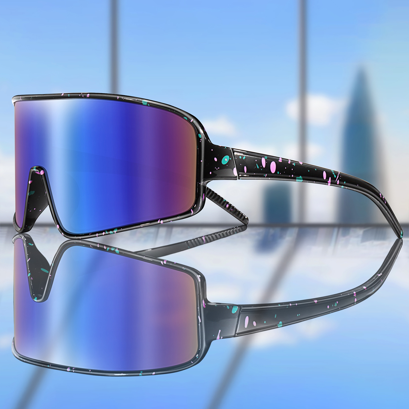 Outdoor Casual Sunglasses Larg - Mountain Biking Goggles incelemesi ve fiyatı