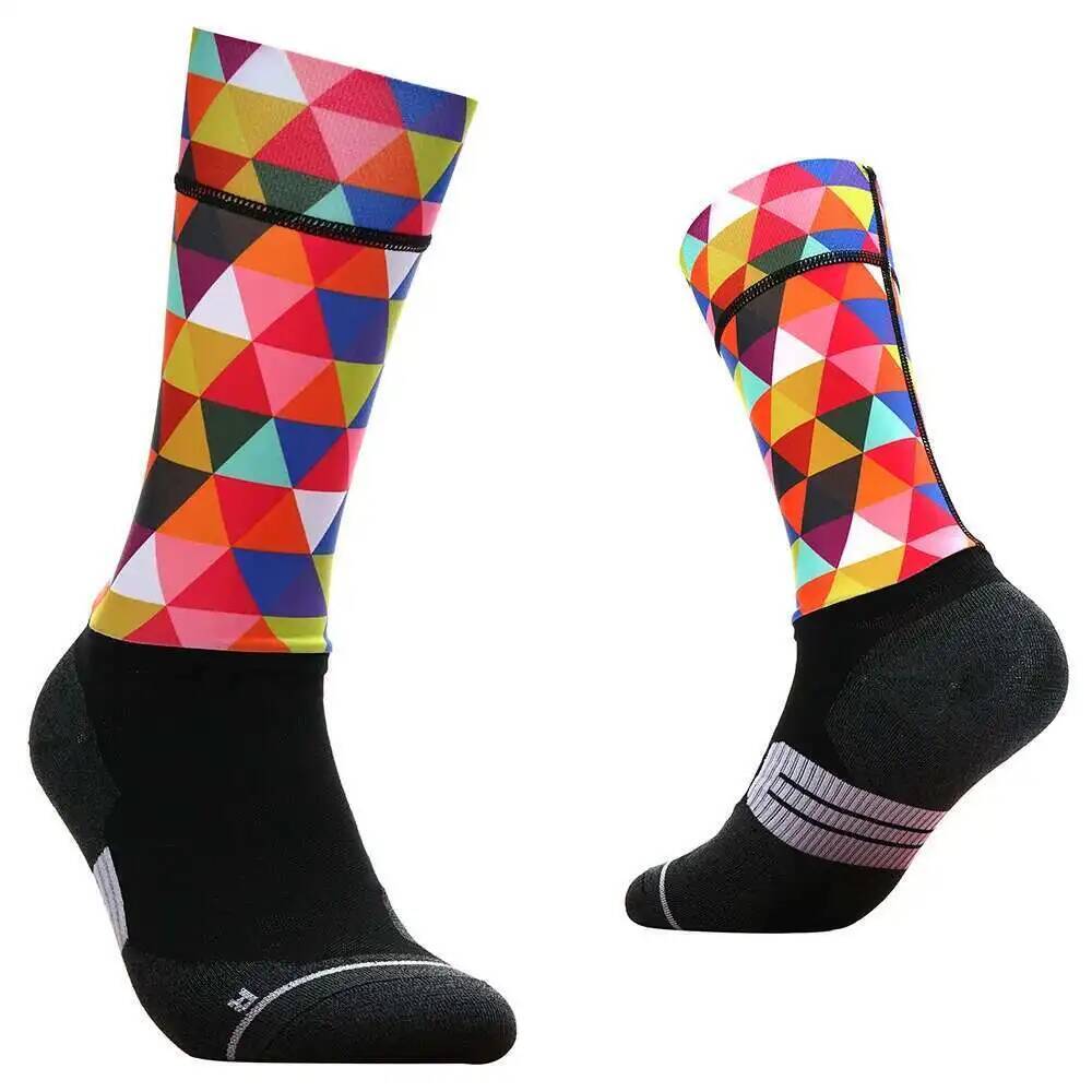 Vibrant Geometric Cycling Sock - Mountain Biking Socks incelemesi ve fiyatı