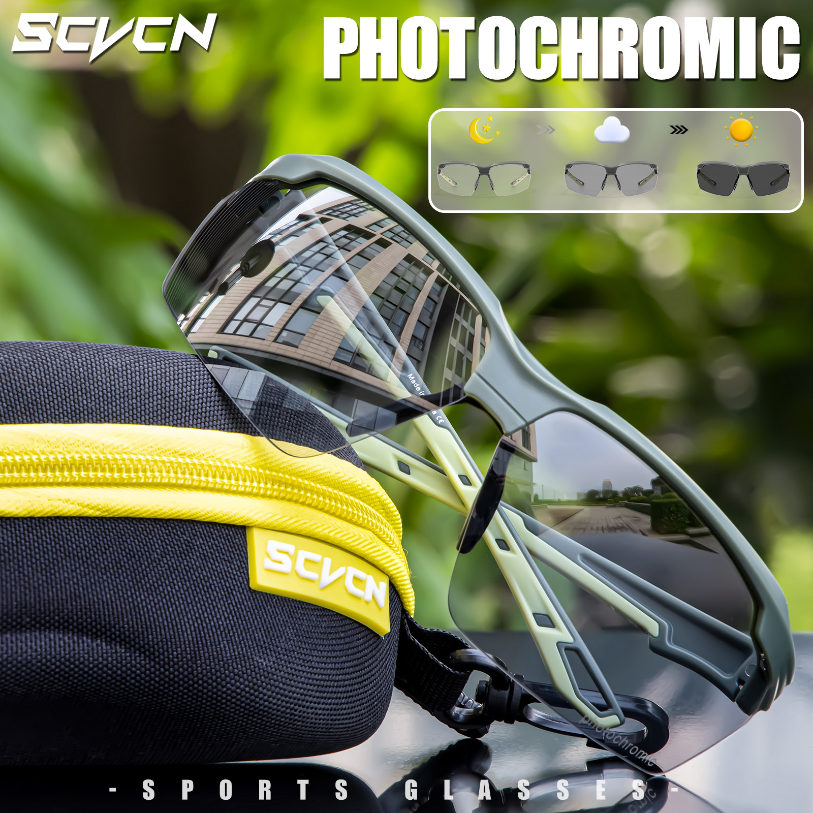 SCVCN UV400 Photochromic Hikin - Mountain Biking Goggles incelemesi ve fiyatı