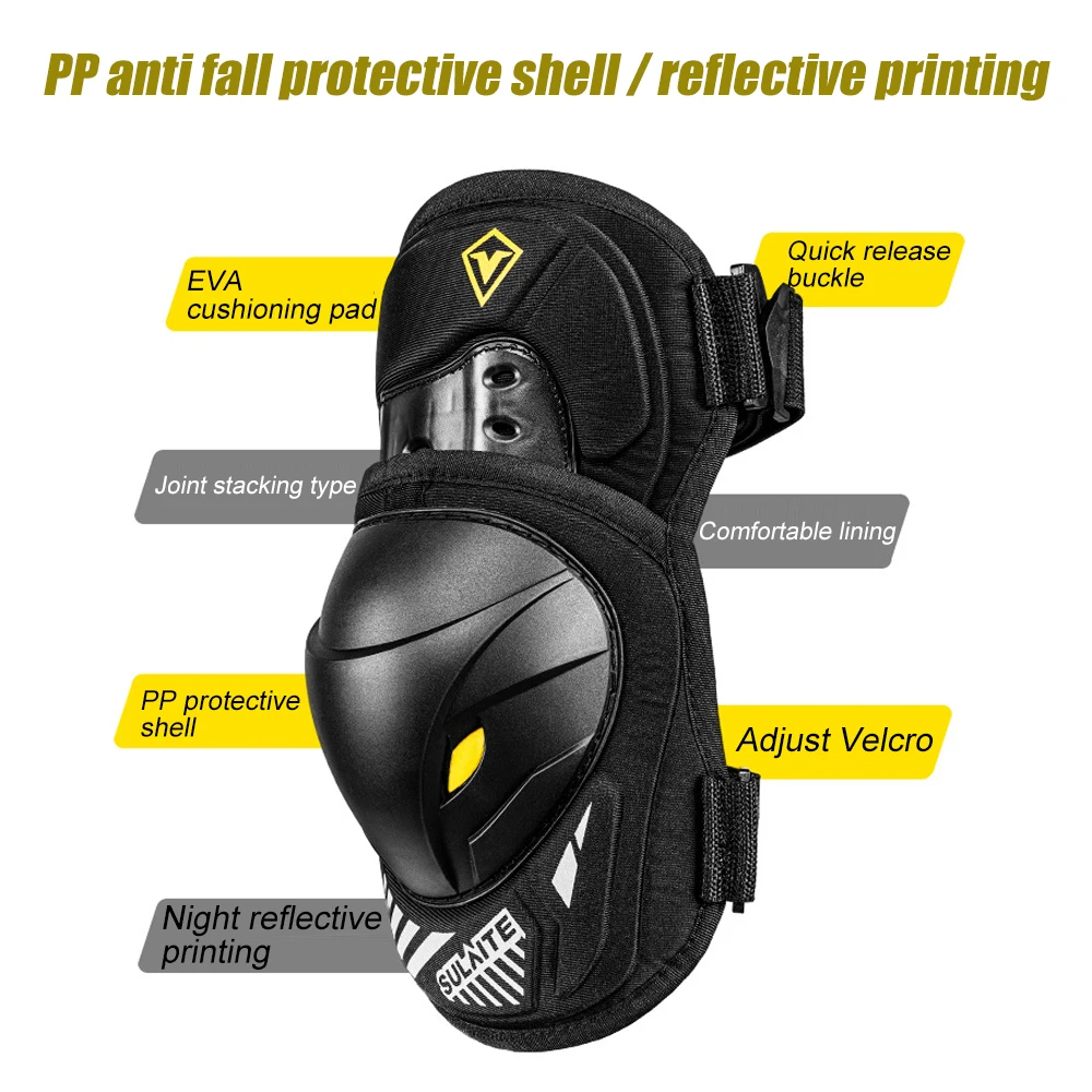 1Pair Electric Bike Motorcycle - Mountain Biking Knee And Elbow Pads incelemesi ve fiyatı