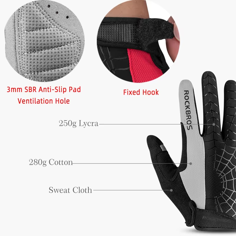 ROCKBROS Spring Cycling Gloves - Mountain Biking Gear For Men incelemesi ve fiyatı