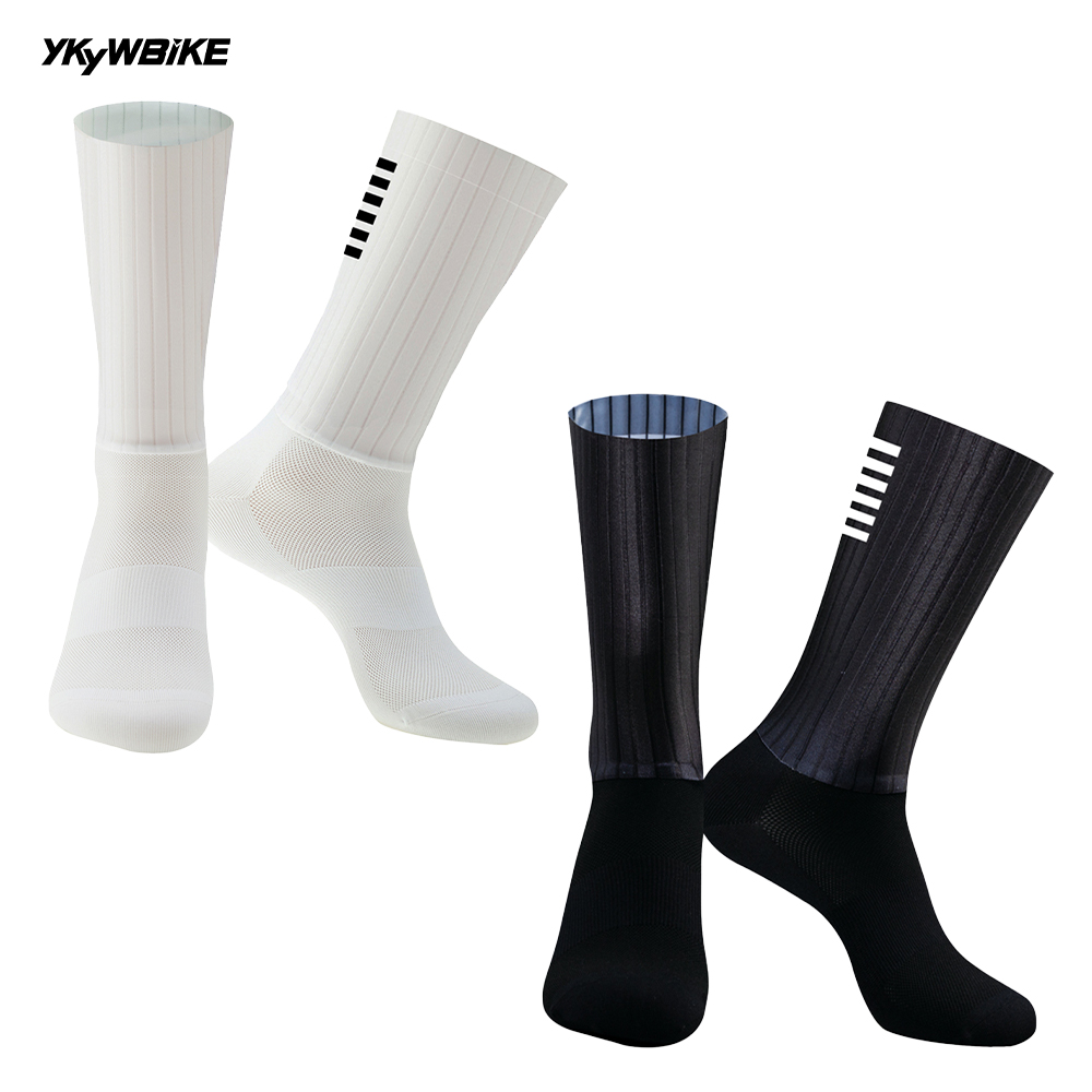 YKYW Black White Anti Slip Sil - Mountain Biking Socks incelemesi ve fiyatı