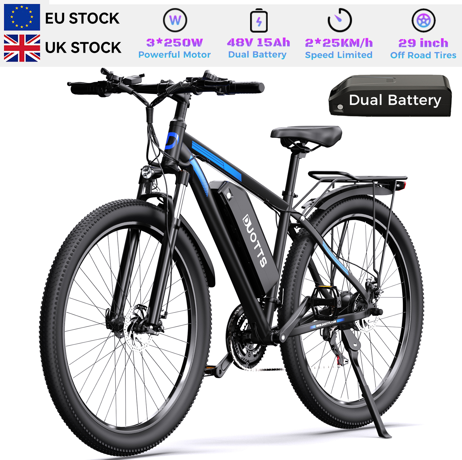 EU UK Warehouse Stock Duotts C - Mountain Biking In The Uk incelemesi ve fiyatı