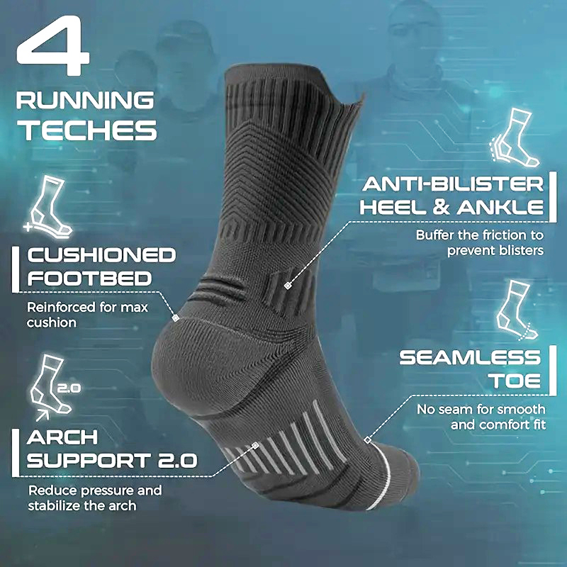1/5 Pair Men Towel Bottom Bask - Mountain Biking Socks incelemesi ve fiyatı