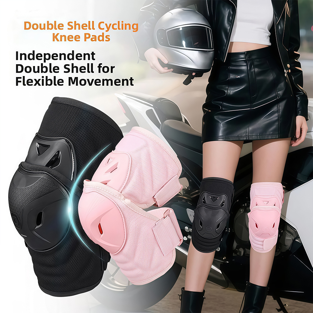 1/2Pcs Motorcycle Knee Pads Ad - Mountain Biking Knee And Elbow Pads incelemesi ve fiyatı