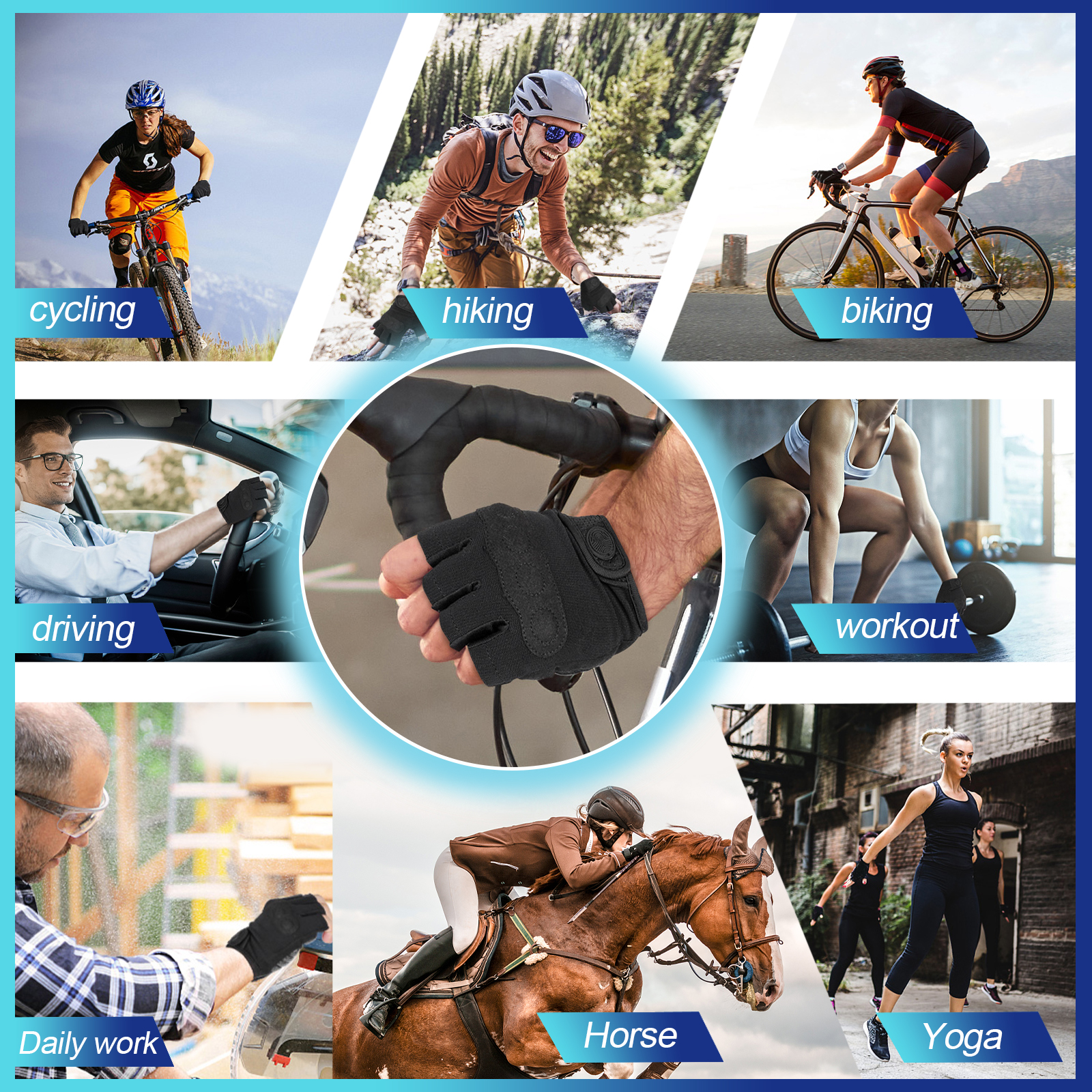 MOREOK Bike Gloves Breathable  - Mountain Biking Gloves Mens incelemesi ve fiyatı