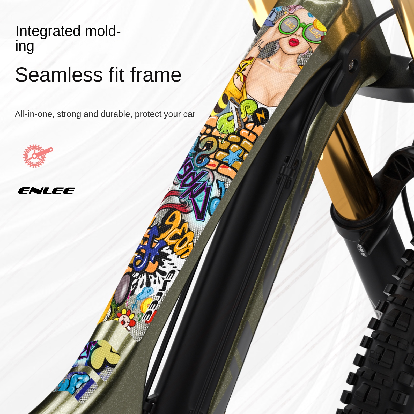 ENLEE Bike Protection Film Mou - Mountain Biking History incelemesi ve fiyatı