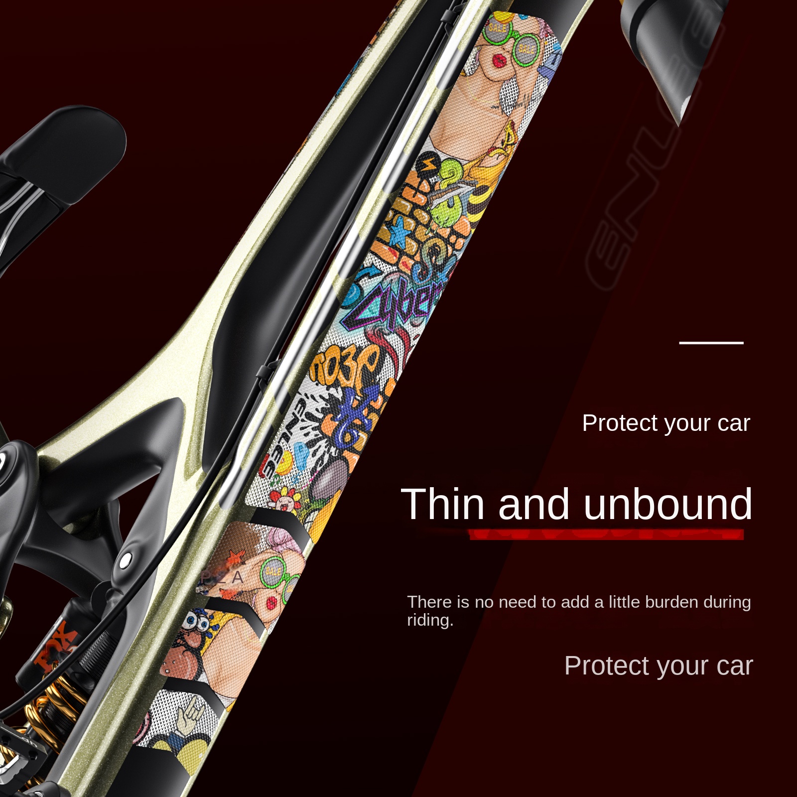 ENLEE Bike Protection Film Mou - Mountain Biking History incelemesi ve fiyatı