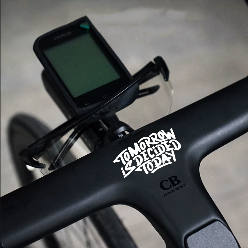 Tomorrow Is Decided Today Bicy - Mountain Biking Quotes incelemesi ve fiyatı