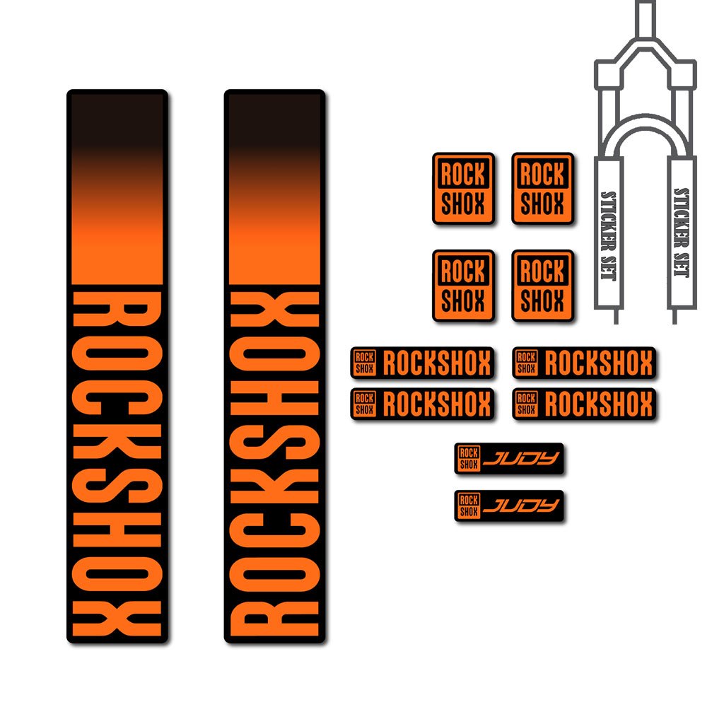 1 Set RockShox Judy Fork Style - Mountain Biking Quotes incelemesi ve fiyatı