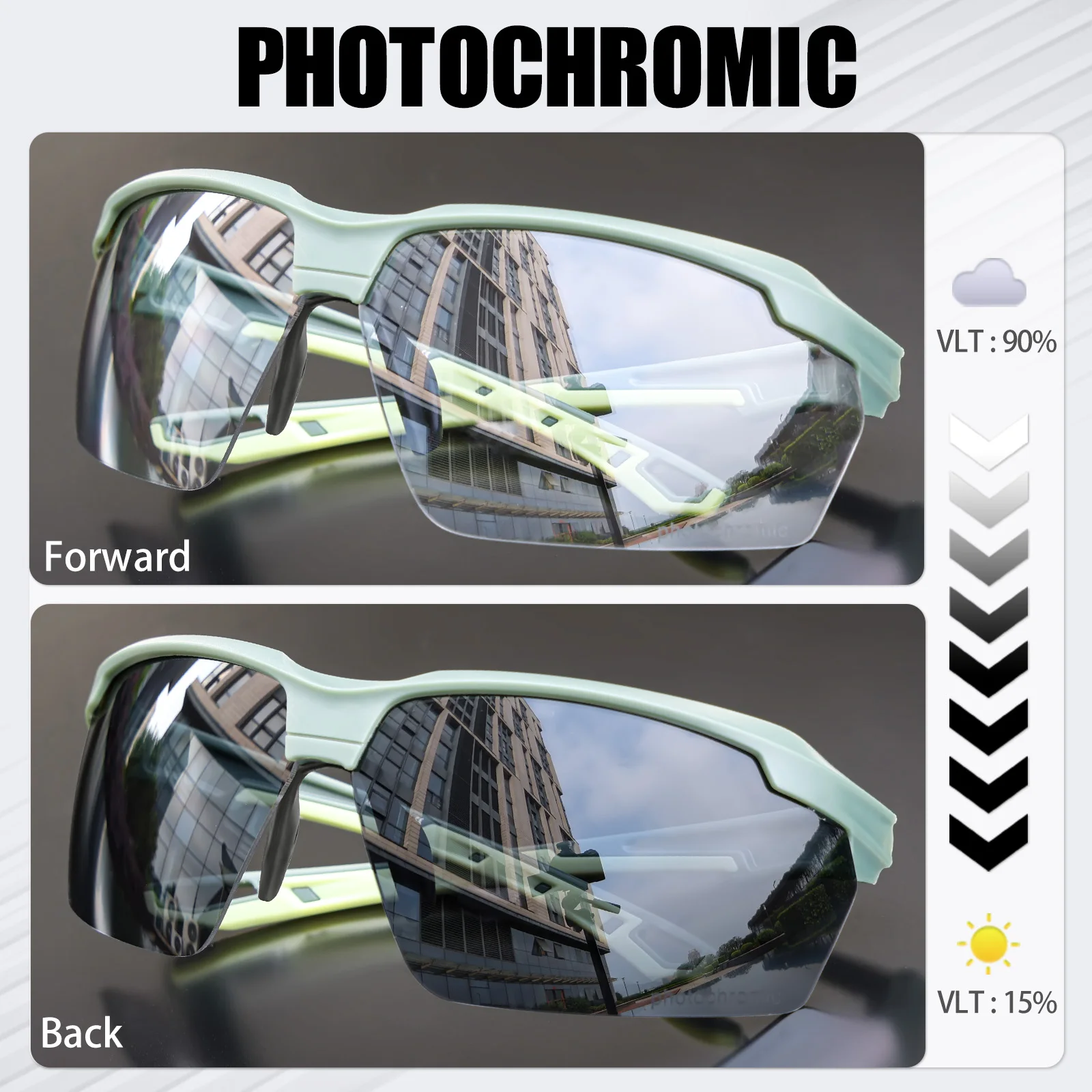 SCVCN Photochromic Cycling Sun - Mountain Biking Goggles incelemesi ve fiyatı